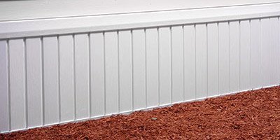 Skirting - Builders Service Aluminum Products - St. Augustine, FL